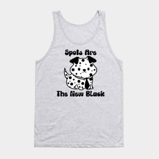 Spots Are The New Black Tank Top